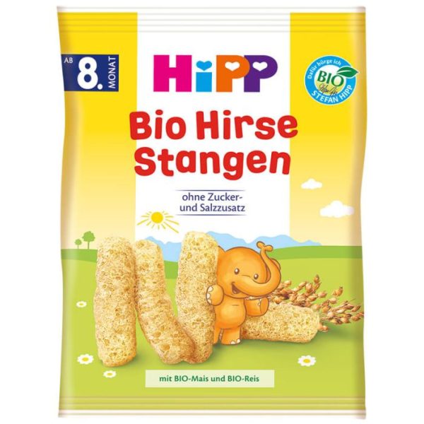 HiPP Puffs Corn organic millet sticks 30 g_image1