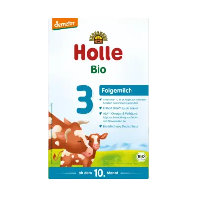 Holle 3 Organic Growing-up Milk Formula 600 g