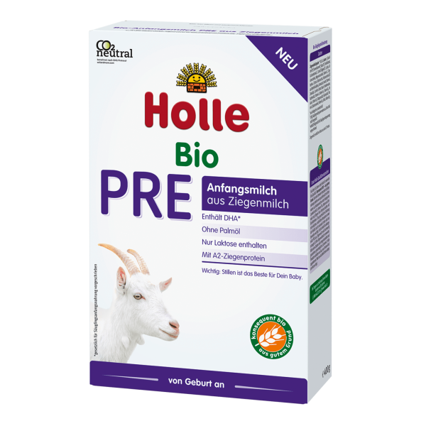 Holle PRE Organic Infant Goat Milk Formula 400 g_image1